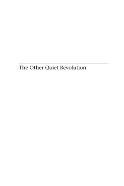 The Other Quiet Revolution