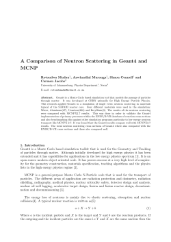 A Comparison of Neutron Scattering in Geant4 and MCNP
