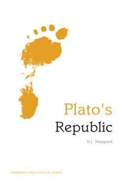 Plato`s Republic An Edinburgh Philosophical Guide - E