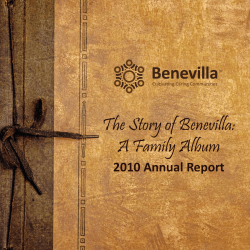 2010 Benevilla Annual Report