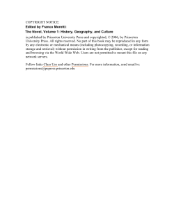 Arac from Vol. 1  - Princeton University Press