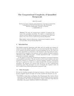 The Computational Complexity of Quantified Reciprocals