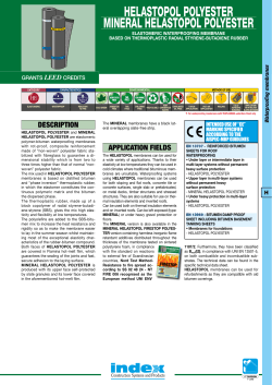 HELASTOPOL POLYESTER MINERAL HELASTOPOL