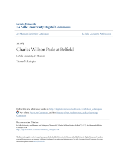 Charles Willson Peale at Belfield