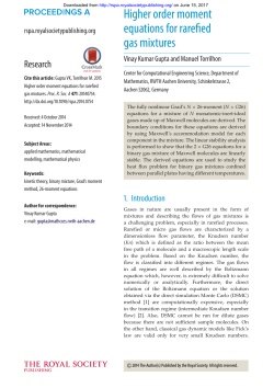Higher order moment equations for rarefied gas mixtures