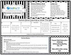 Hickory Dickory Dock Looby Loo Take marshmallows and tooth
