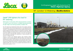 M1 Junction 12 Widening | Bedfordshire