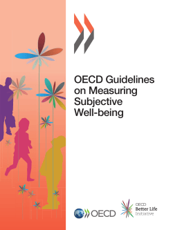 OECD Guidelines on Measuring Subjective Well-being