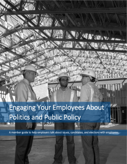 Employee Roundtable Guide - AGC of America Advocacy Center