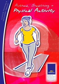 Asthma, Breathing and Physical Activity