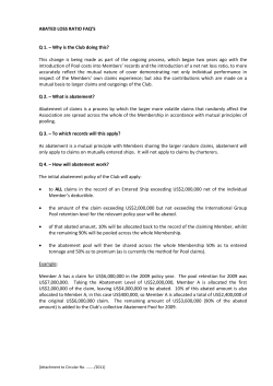 2011 032 SSR Abatement FAQS Doc 25 10 11 2