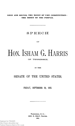 The Money of the People - FRASER (St.Louis Fed)