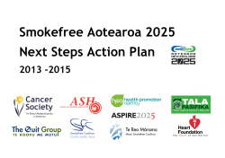 Smokefree Aotearoa 2025 Action Plan
