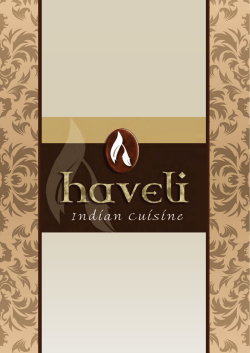 click here to view our main menu - Haveli