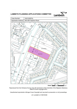 363-365 Clapham Road - Local democracy and decision making