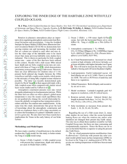 Exploring the Inner Edge of the Habitable Zone with Fully Coupled