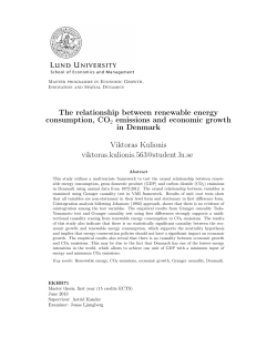 The relationship between renewable energy consumption, CO2