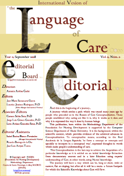 Director - Observatorio de Metodolog&iacute;a Enfermera