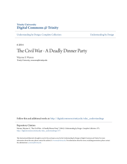 The Civil War - A Deadly Dinner Party