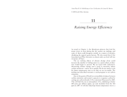 Raising Energy Efficiency