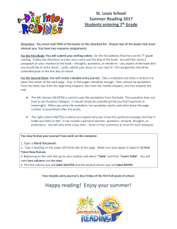 to view the reading list.