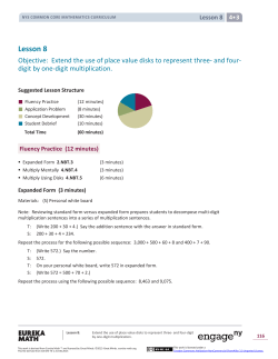 Extend the Use of Place Value Disks to Represent 3- and 4