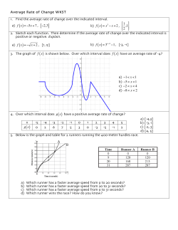 File avg rate of change wkst