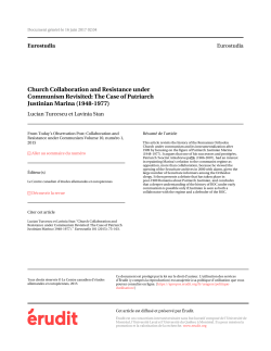 Church Collaboration and Resistance under Communism