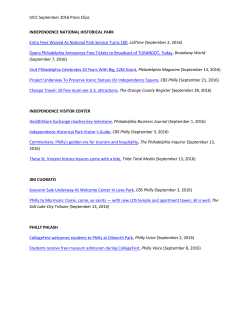 Full PDF - Independence Visitor Center