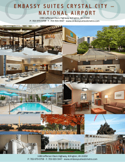 EMBASSY SUITES CRYSTAL CITY &ndash; NATIONAL AIRPORT