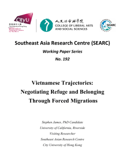 Negotiating Refuge and Belonging Through Forced Migrations