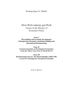 How Rich nations got Rich