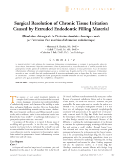 Surgical Resolution of Chronic Tissue Irritation Caused by