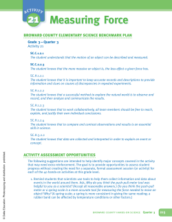Measuring Force - Delta Education