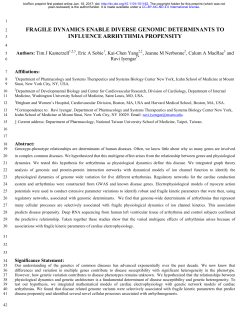 Fragile dynamics enable diverse genomic determinants to