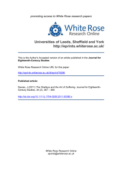 - White Rose Research Online