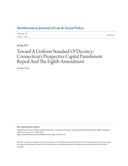 Toward A Uniform Standard Of Decency