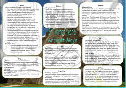 Maths English Science RE Computing P.E