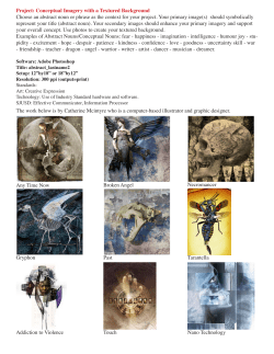 Project: Conceptual Imagery with a Textured Background Choose