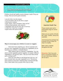 Healthy Snacks for Kids