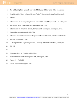 The salt flats fighter: agonistic survival of [i]Liolaemus fabiani[i] in the