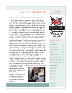PASS NewsletterJune2015