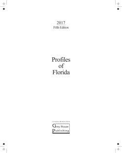 Profiles of Florida - Grey House Publishing