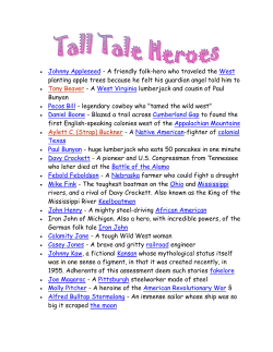 Johnny Appleseed - A friendly folk