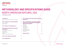 methodology and specifications guide north american