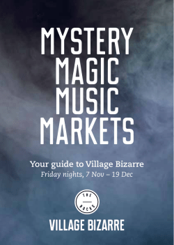 mystery magic music markets