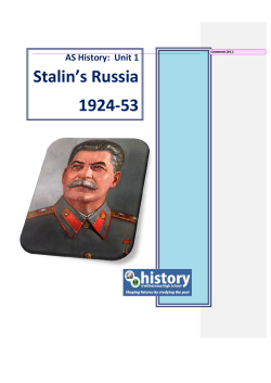 Full Stalin`s Russia Revision Guide