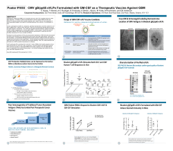 CMV gB/pp65 eVLPs Formulated with GM