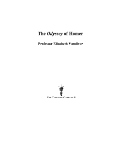 Odyssey Outlines - White River High School