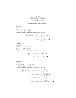 6.1 Solution to HW - Arkansas Tech Faculty Web Sites